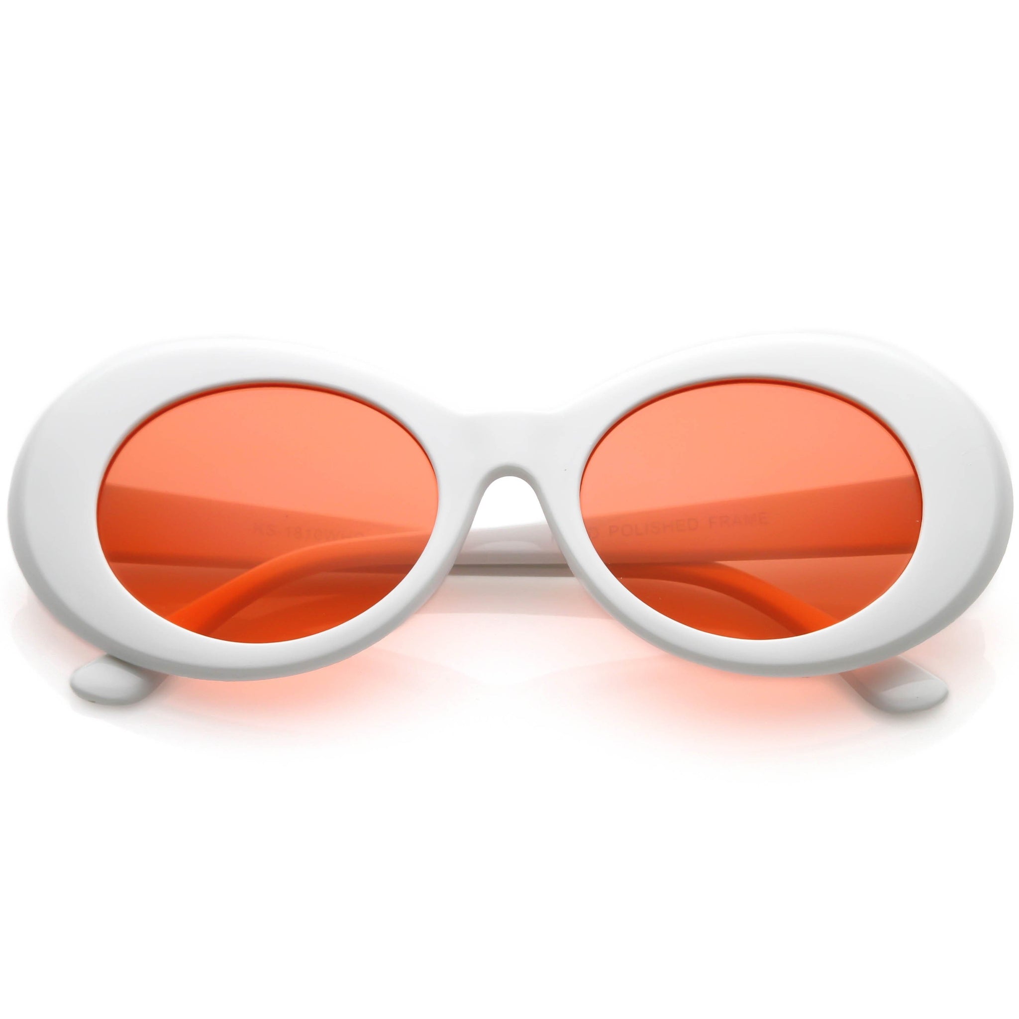 clout goggles Retro 1990's Fashion Clout Goggle Oval Colored Lens Sunglasses