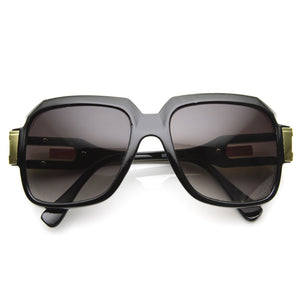 Square 80's Euro Aviator Sunglasses
